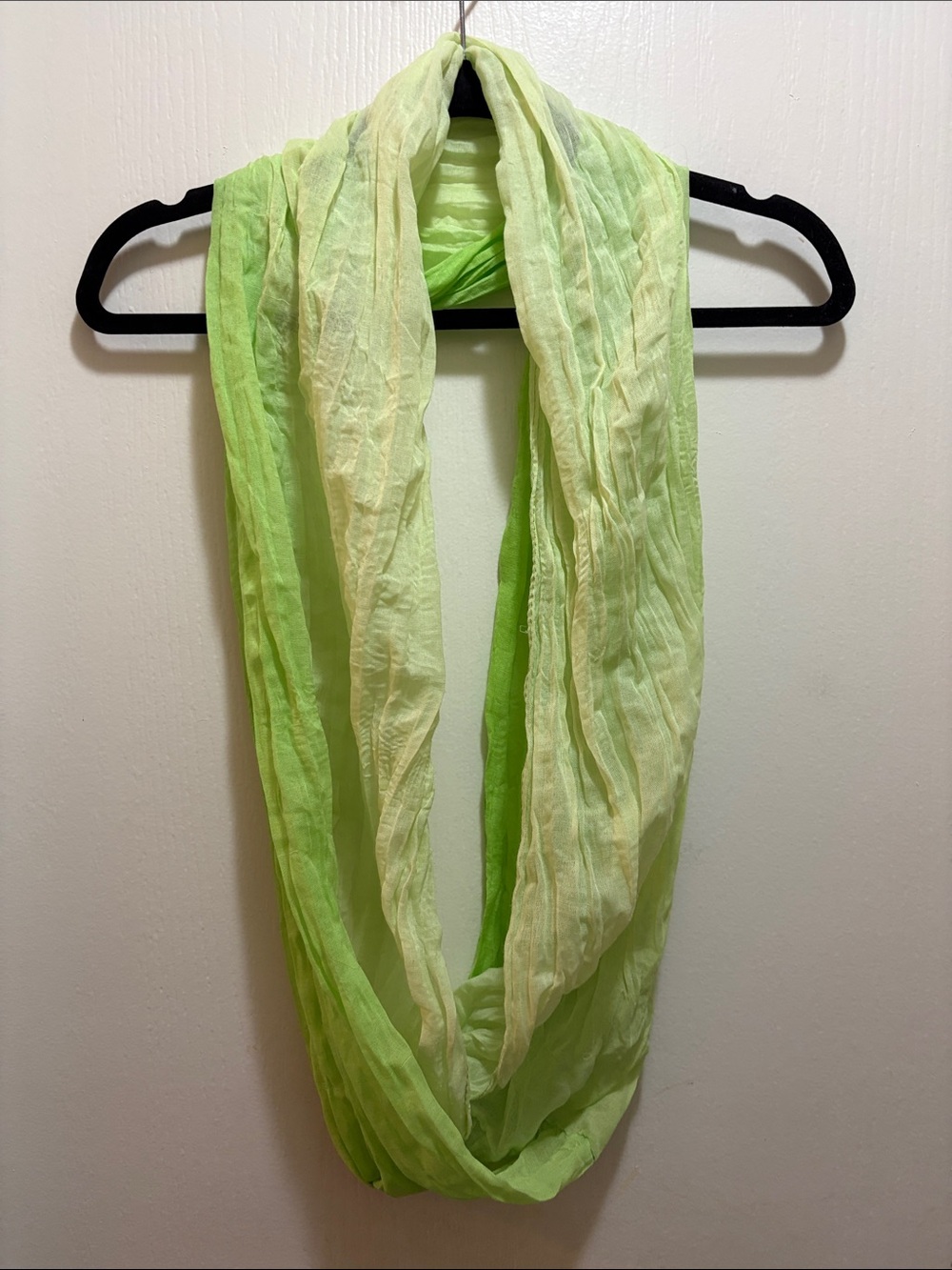 Light Green Ombre Women's Infinity Scarf - Brand: